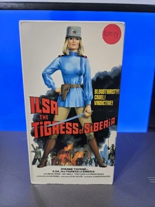 ILSA THE TIGRESS OF SIBERIA Rare VHS Horror 1988 Exploitation Film Tested Works - Picture 1 of 7