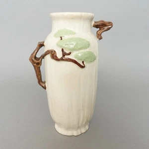 Roseville Art Pottery Ming vaso albero 583-10 metà secolo rami albero bianco - Foto 1 di 20