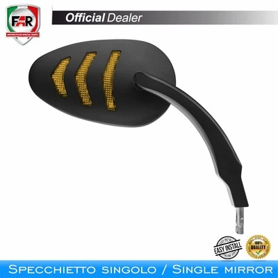 Miroir Far 7669 Gauche Pour Harley 1250 VRSCAW V-Rod 2008-2010 - Photo 1/3