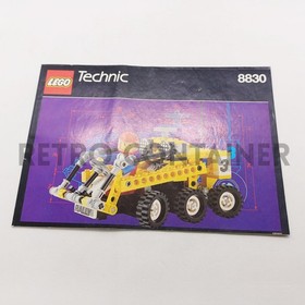 Lego Vintage Instructions Instructions Set 8830 - Technic Rally 6-Wheeler (1990)