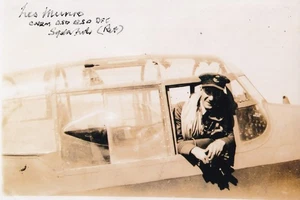 Les Munro Signed Autographed 4x6 Photo 617 Sqaudron Dambusters WWII NZ Air Force - Picture 1 of 2