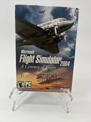 Microsoft Flight Simulator 2004, A Century Of Flight. PC CD-ROM Software. - Image 1 of 4