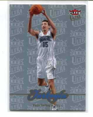 2007-08 Fleer Ultra Hedo Turkoglu Platinum Medallion #137 06/25 - Image 1 of 2