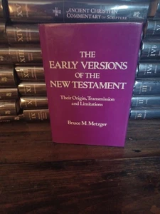 The Early Versions Of The New Testament Metzger 1977 Oxford 1st HCDJ Fine/VG - Bild 1 von 13