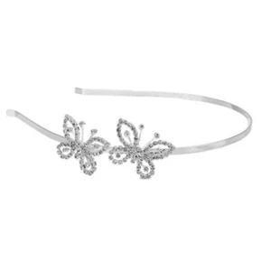 Wedding Bridal Shaped Rhinestone Tiara / Hair Barrettes / Hairband / Hair Clip - Picture 1 of 4