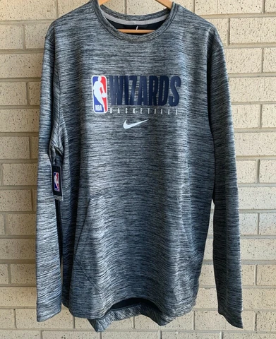 Nike NBA Washington Wizards Authentic On Court Pullover - AV1405-032- XL-TALL Cover