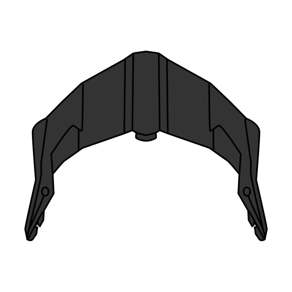 Prolunga Frontino Lunga Casco Airoh Aviator ACE