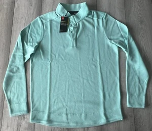Suéter de golf Under Armour polar simulado a presión 1329832 361 grande para hombre - Imagen 1 de 4