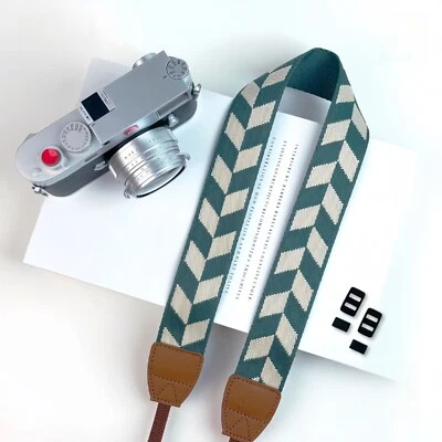 Correa de hombro para cámara digital SLR. Bordado tejido de nailon. Varios colores Foto 1 de 4