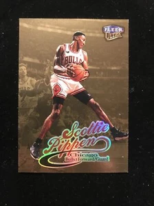 Medallón Scottie Pippen 98/99 Fleer Ultra Gold #100 - Imagen 1 de 2