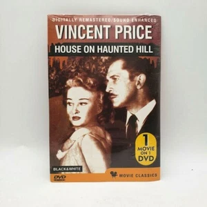Vincent Price HOUSE ON HAUNTED HILL (Digitally Remastered) DVD 1958 New & SEALED - Picture 1 of 3