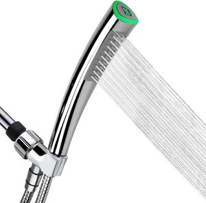 YOO.MEE LED Thermometer Handbrause Brauseköpfe, Wasserbetriebenes Licht zur Anzeige Fa - Bild 1 von 12