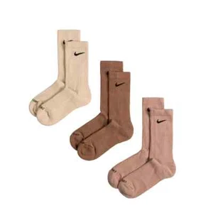 Nike Size L (8-12) Everyday Plus Cushion Crew 3 Pack Socks SX6888 914 NEW PACK - Picture 1 of 11