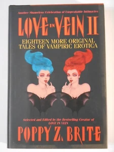 Love In Vein II edited by Poppy Z Brite (2000, Castle) HC/dj 1st printing - Picture 1 of 5