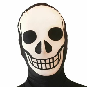 MorphMask TOTENKOPF MASKE Halloween Selbstleuchtende Skelett Maske Morphsuits - Bild 1 von 1