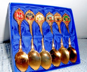 Australian Demitasse World City Sammler Löffel 6er Set (EPA1) NEU - Bild 1 von 5