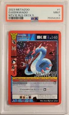 Metazoo Djodi'Kwado' 1/12 1st Edition Native Holo Gold Rare ENG - PSA 9 - Mint