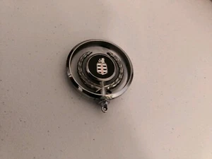 OEM Vintage Dodge Diplomat Chrome / Black Hood Ornament Very Good Cond (#1) - Picture 1 of 12