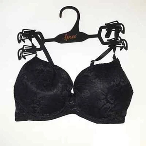 Sexy sujetador Spree Intimates talla 36C de encaje negro - Imagen 1 de 5