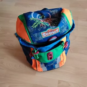 Ranzen von Scout Schulranzen Blau Grün Orange - Bild 1 von 12