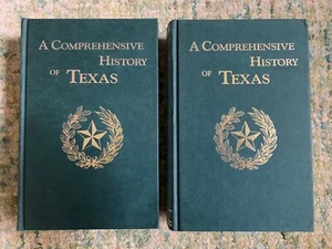 TX Estate Comprehensive History of Texas HB Ltd 1986 Ed 500 vol 1-2 TSHA Wooten  - Imagen 1 de 12