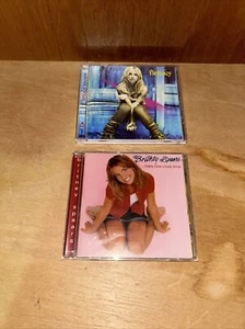 Lot of 2 CDs Britney Spears Baby One More Time 1999 and Britney Spears 2001 - Picture 1 of 5