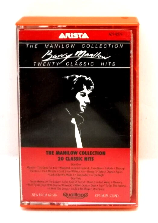 1985 The Manilow Collection - Twenty Classic Hits - Cassette Tape  Tested (F3) - Image 1 of 4