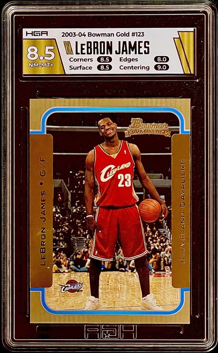 Bowman LeBron James Basketball Rookie Trading Cards & Accessories