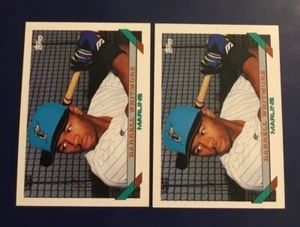 1993 Topps # 697 DARRELL WHITMORE Rookie Lot 2 Florida Marlins  - Picture 1 of 1