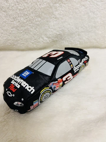 VTG Dale Earnhardt #3 GM Goodwrench NASCAR Plush Bean Bag Car Approx 6” Cover