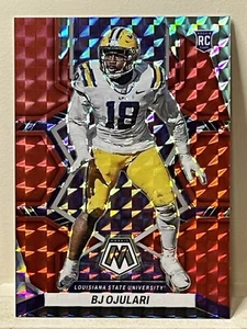 2023 Mosaic Football Draft Picks Red Prizm BJ Ojular Rookie /99 #30 - Picture 1 of 2