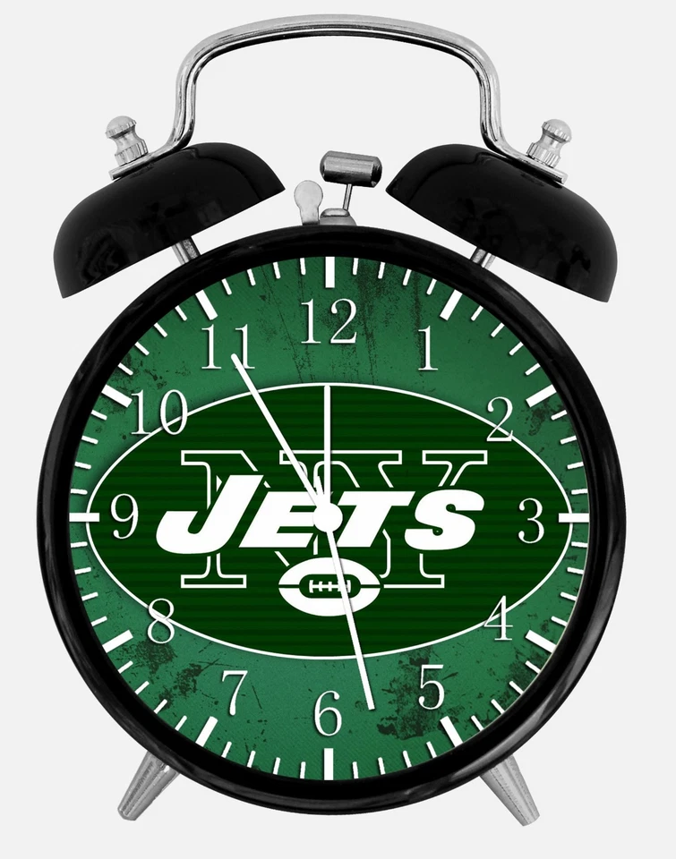 Reloj Despertador Escritorio New York Jets 3.75" Decoración Hogar u Oficina W327 Bonito Para Regalo Foto 1 de 1