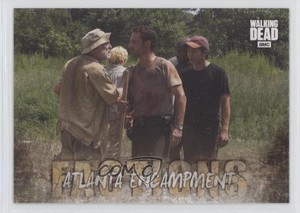 2018 Topps The Walking Dead Road to Alexandria Factions Atlanta Encampment a2v
