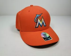 Baseballmütze Kappe MIAMI MARLINS Forty Seven '47 ORANGE HookLoop Ultimate Software - Bild 1 von 12