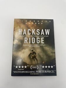 HACKSAW RIDGE FYC AWARDS SCREENER DVD RARE LIONS GATE PROMO - ANDREW GARFIELD