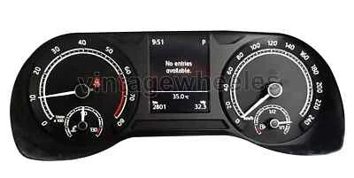 Instrumento Combinado Skoda 6JM920740 0-240 Kmh Velocímetro Cluster Genuino Rpm Foto 1 de 4