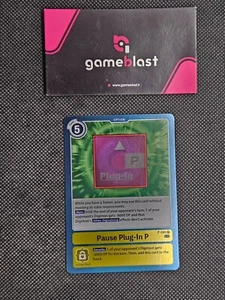 Digimon TCG | Pause Plug-In P (P-095) | Promos - Picture 1 of 2