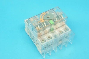 GE Vynckier 61419-521 ELOS 1-125 load break switch 3 phase+N transparent 125A - Picture 1 of 4