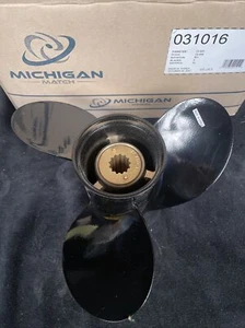 Michigan Mercury, Force, Chrysler, Mariner Boat Propeller Prop 10-5/8" x 12P - Bild 1 von 1