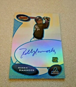 2003 Bowman's Best Auto Blue #BB-RWH Robbie Amaca Diamondbacks - Foto 1 di 2