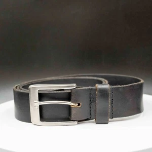 Cinturón de cuero H&M vintage para hombre negro talla 35-36 90 - Imagen 1 de 5