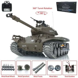 Henglong 1/16 7.0 Customized Walker Bulldog RTR RC Tank 3839 Metall Tracks Räder - Bild 1 von 12