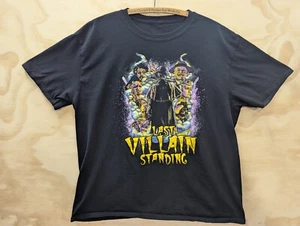 Marty Scrull The Last Villain Standing Black L T-shirt Joker Star Wars Marvel - Picture 1 of 6
