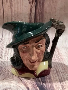 JARRA TOBY PERSONAJE PEQUEÑO ROYAL DOULTON "PIED PIPER" D6462 HECHA EN INGLATERRA 3 3/4" - Imagen 1 de 7