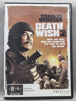 Death Wish 2 (DVD 1982) Charles Bronson Revenge Classic - Paraguas - R18+ Foto 1 de 3
