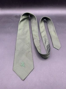 Robinsons of California and Countess Mara Tie Green With Logo 3.5"W 54"L - Picture 1 of 10