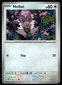 Pokemon TCG SV: Prismatic Evolutions #090/131 Noibat (Masterball) NM - Bild 1 von 2