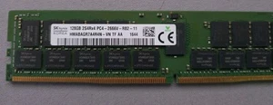 SK Hynix 1x 128GB 2S4Rx4 PC4-2666V-R ECC RDIMM DDR4 RAM Memory HMABAGR7A4R4N-VN - Photo 1/3