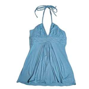 Sky Brand Y2K inspiriert Perlen Neckholder Top Tank Large - Bild 1 von 6