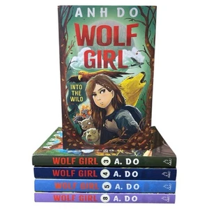 Wolf Girl Anh Do Bundle Books 1 3 4 5 8 Kids Chapter Adventure Series Collection - Picture 1 of 10